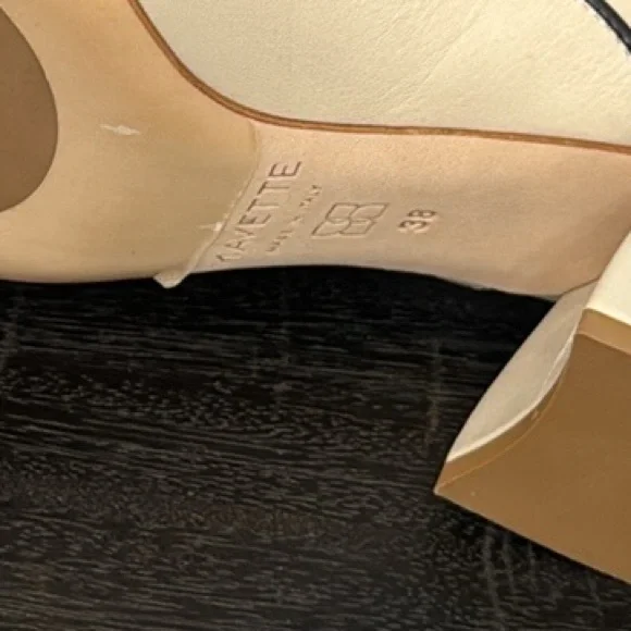 MAVETTE Fiona Loafer - Ivory sz 38 - Picture 6 of 6